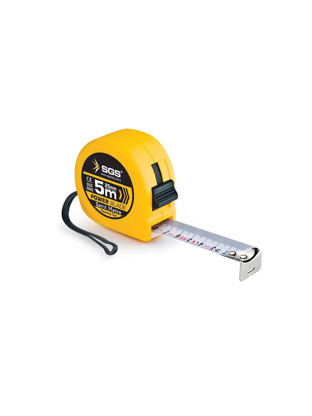 SGS Çelik Şerit Metre 5x25mm SGS2002