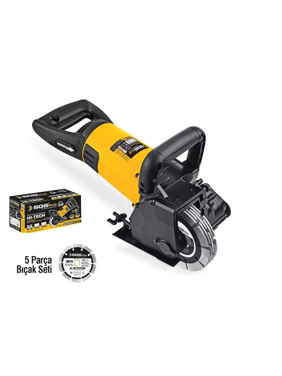 SGS Kanal Açma Makinesi 3000 Watt SGS 5300