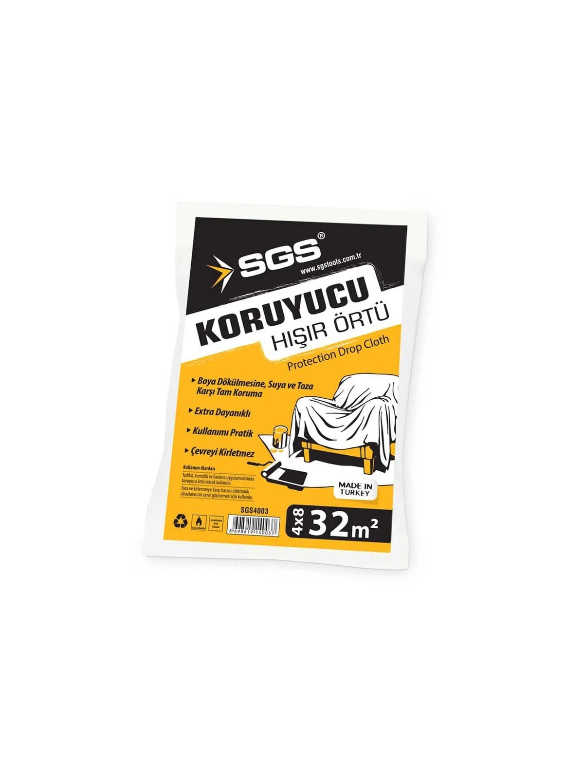 SGS Koruyucu Hışır Örtü 30m2 SGS4003