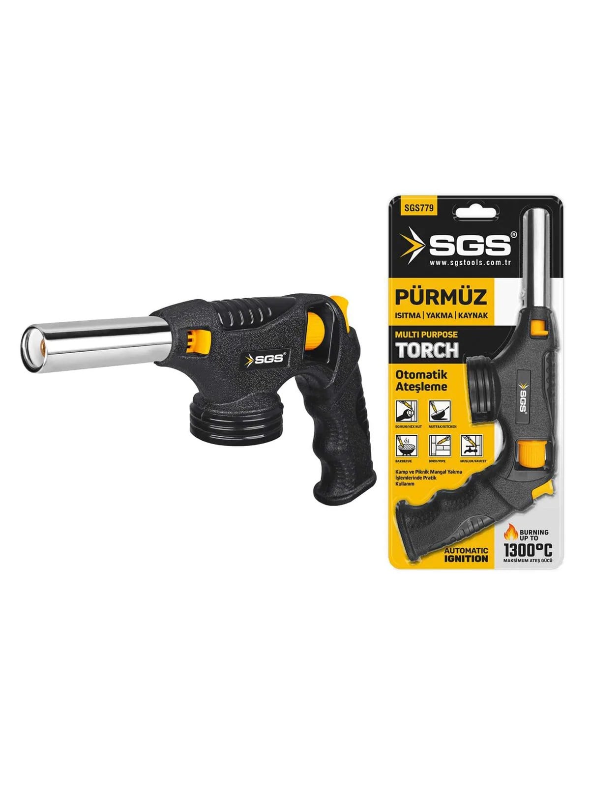 SGS Torch Saplı Pürmüz Başlığı SGS779