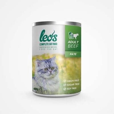 Sığır Etli Pate Yetişkin Kedi Konservesi 6 Adet 400 Gr