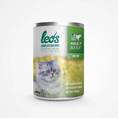 Sığır Etli Pate Yetişkin Kedi Konservesi 24 Adet 400 Gr