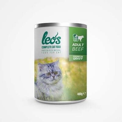 Sığır Parça Etli Soslu Yetişkin Kedi Konservesi 24 Adet 400 Gr