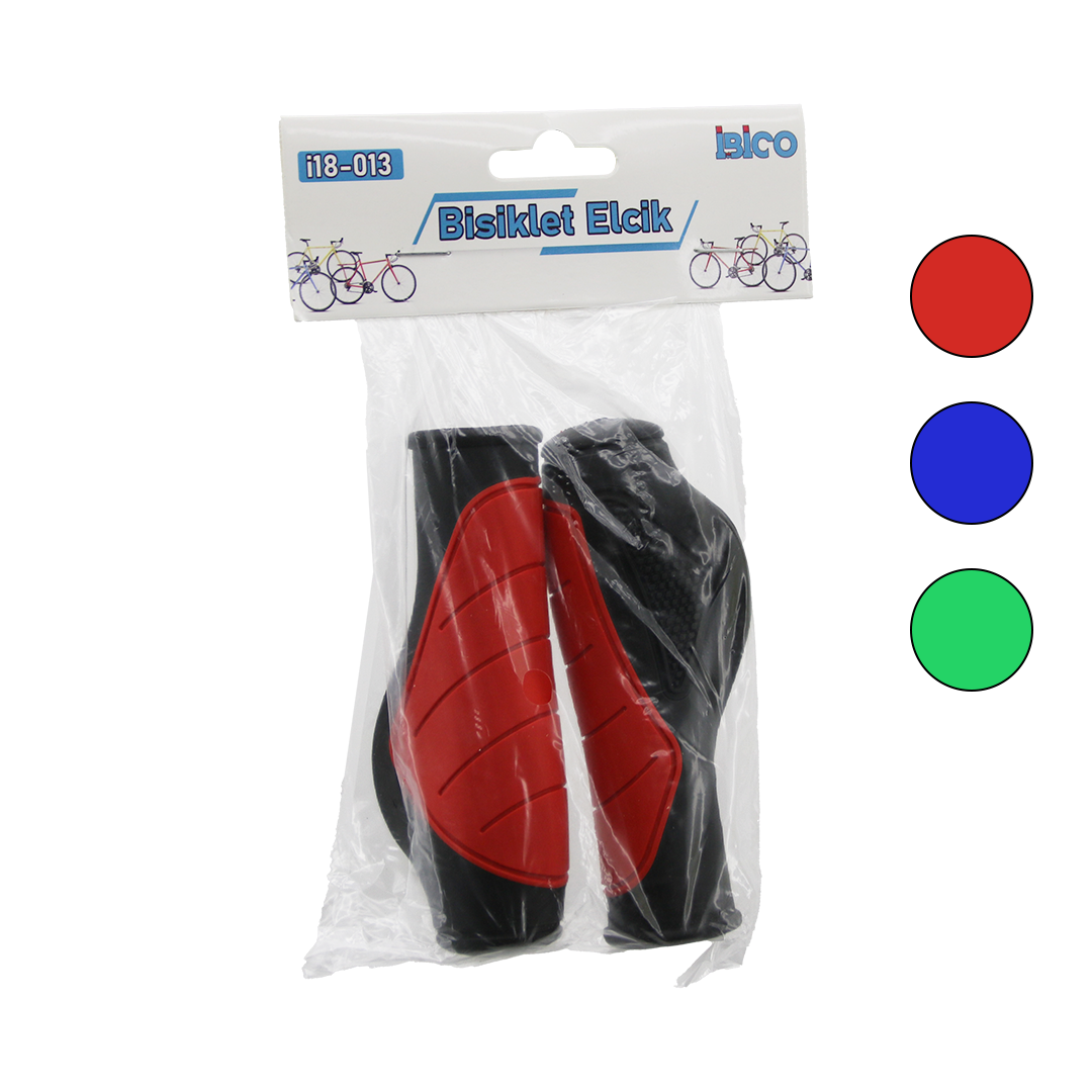 Silikon Bisiklet Elcik 2li Set - Renkli