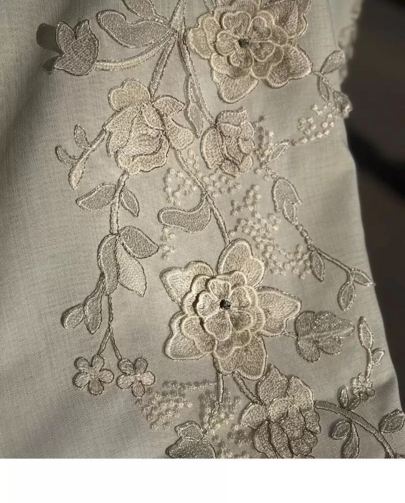 Simella Altın Simli İşlemeli Masa Runneri 50x140 cm Şık Masa Dekoru