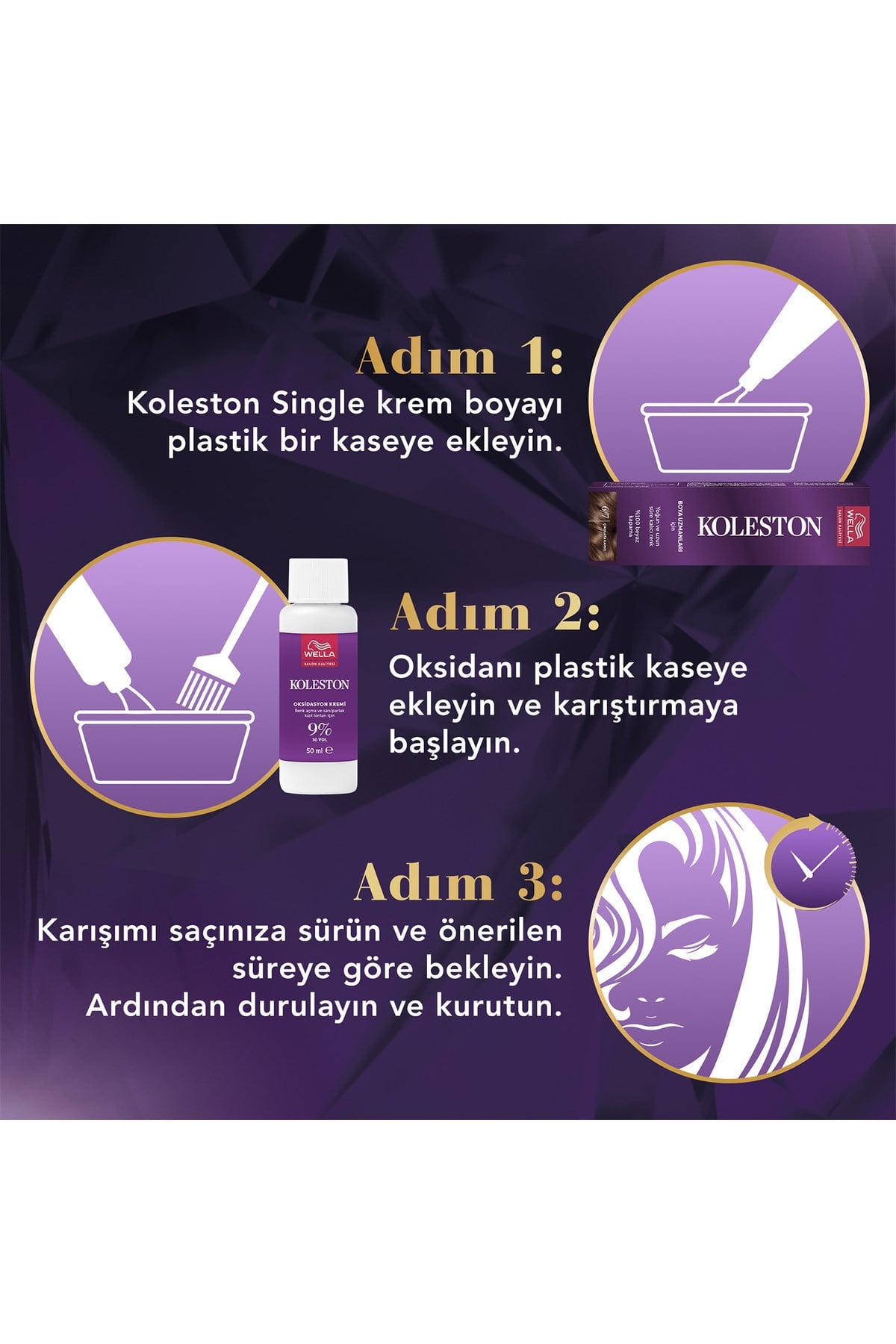 SİNGLE SAÇ BOYASI & NO: 7/3 FINDIK KABUĞU