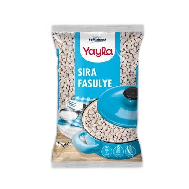 Sıra Fasulye 7mm1000 Gr.