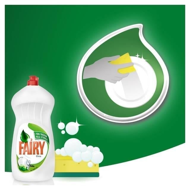 Sıvı Bulaşık Deterjanı Elma 650Ml
