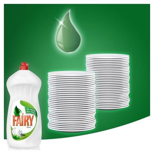Sıvı Bulaşık Deterjanı Elma 650Ml