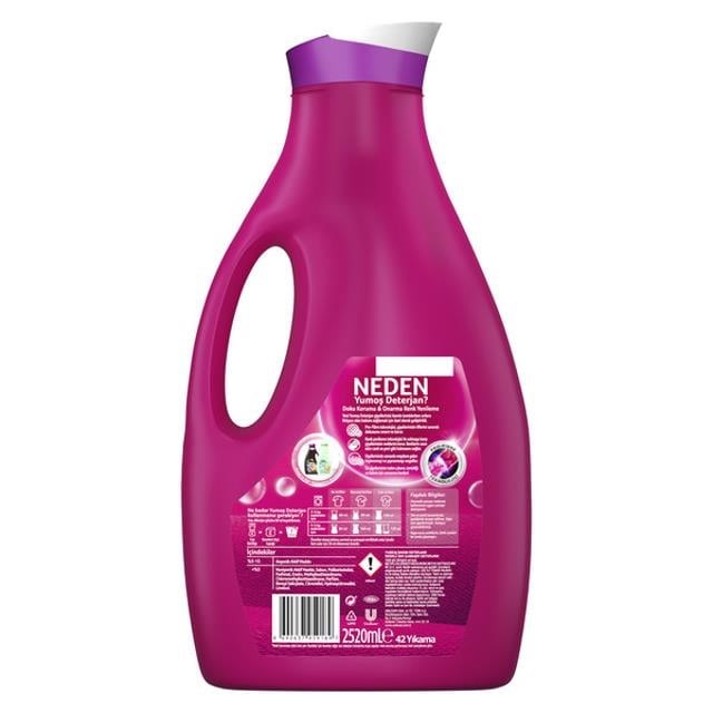 Sıvı Deterjan 2520 ML Renkliler