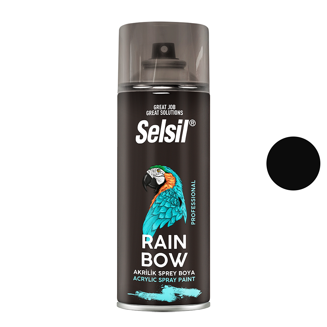 Siyah Mat Sprey Boya 400ML