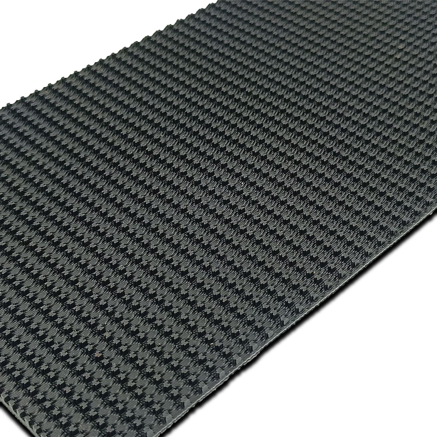 Siyah PVC Grip Konveyör Bant BL52