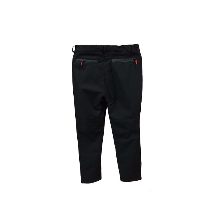 Siyah Softshell Pantalon İçi Polarlı Gizli Fermuarlı - XXL