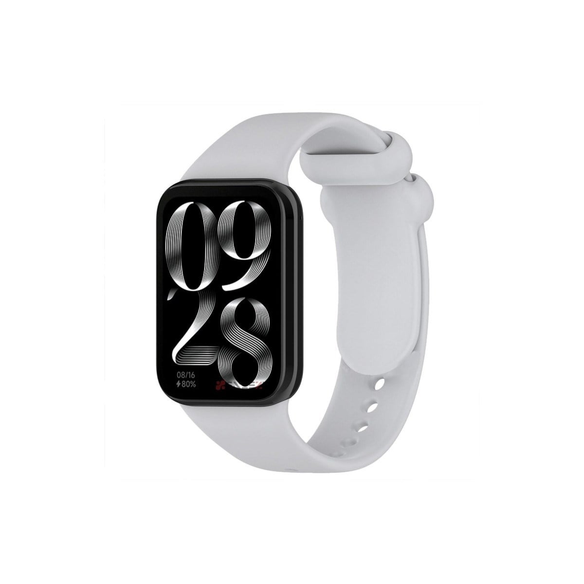 Smart Band 8 Pro Klasik Kordon - Açık Gri