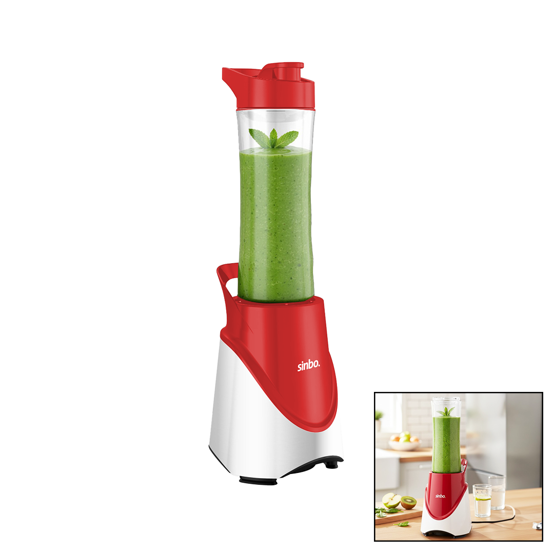 Smoothie Blender 570 ml, 300W, 4 Çelik Bıçak