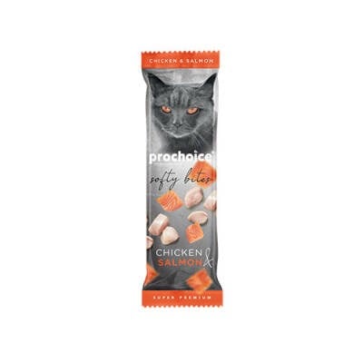 Softy Bites Tavuklu ve Somonlu Yumuşak Kedi Ödül Maması 10 Gr