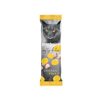 Softy Bites Tavuklu ve Yumurtalı Yumuşak Kedi Ödül Maması 10 Gr