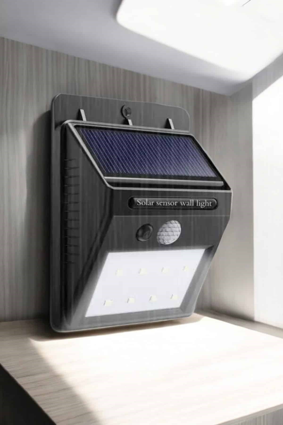 Solar Lamba Giriş, Bahçe Yol Avlu Hareket Sensörlü Led