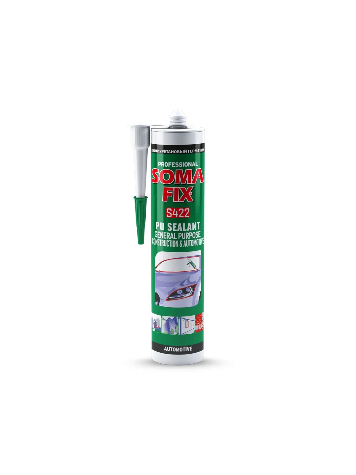 SOMAFİX S421 Poliüretan Mastik Kartuş Beyaz 280ml 365gr