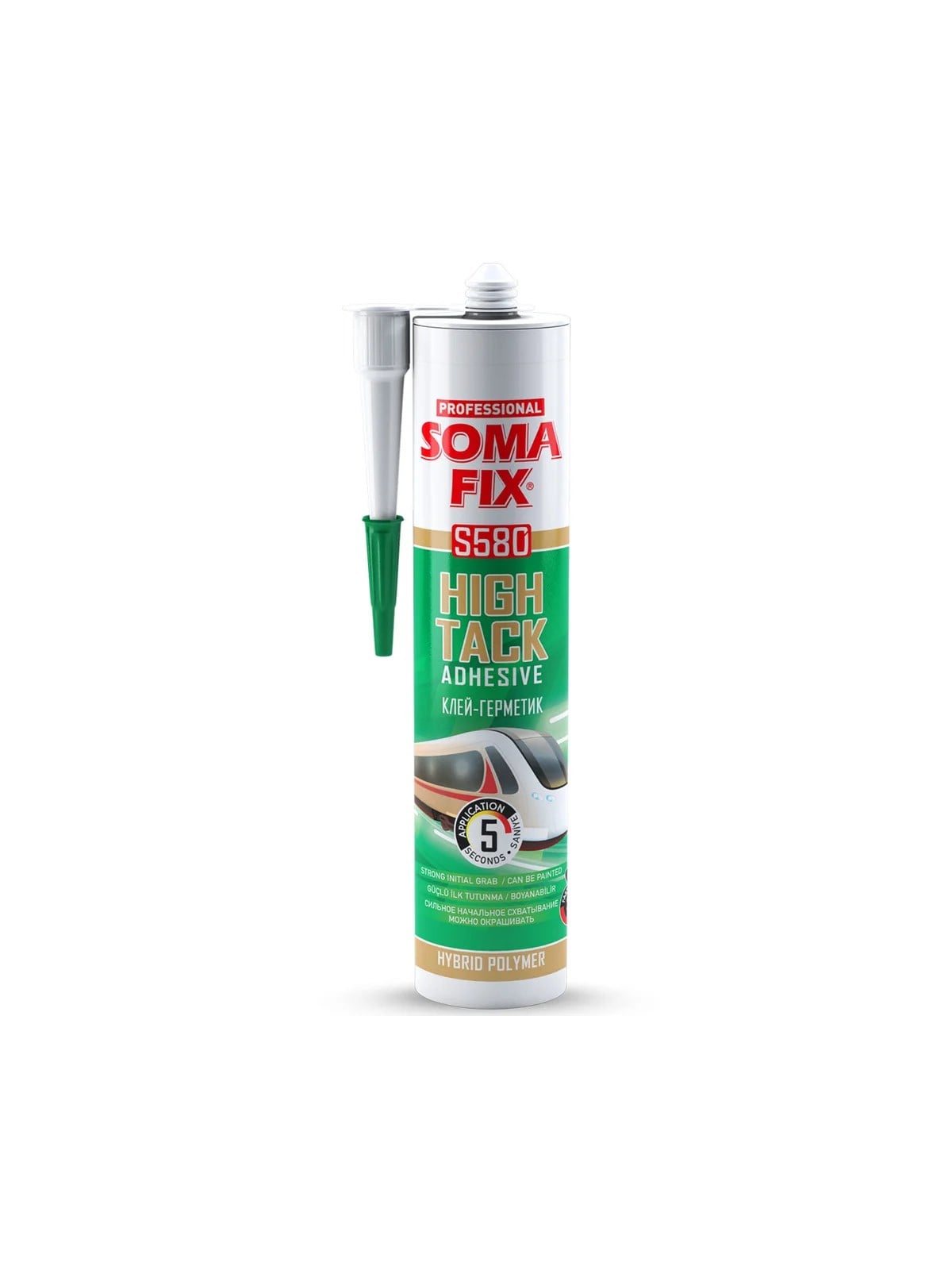 SOMAFİX S580 HIGH TACK Korniş Yapıştırıcı Beyaz 280ml 480gr
