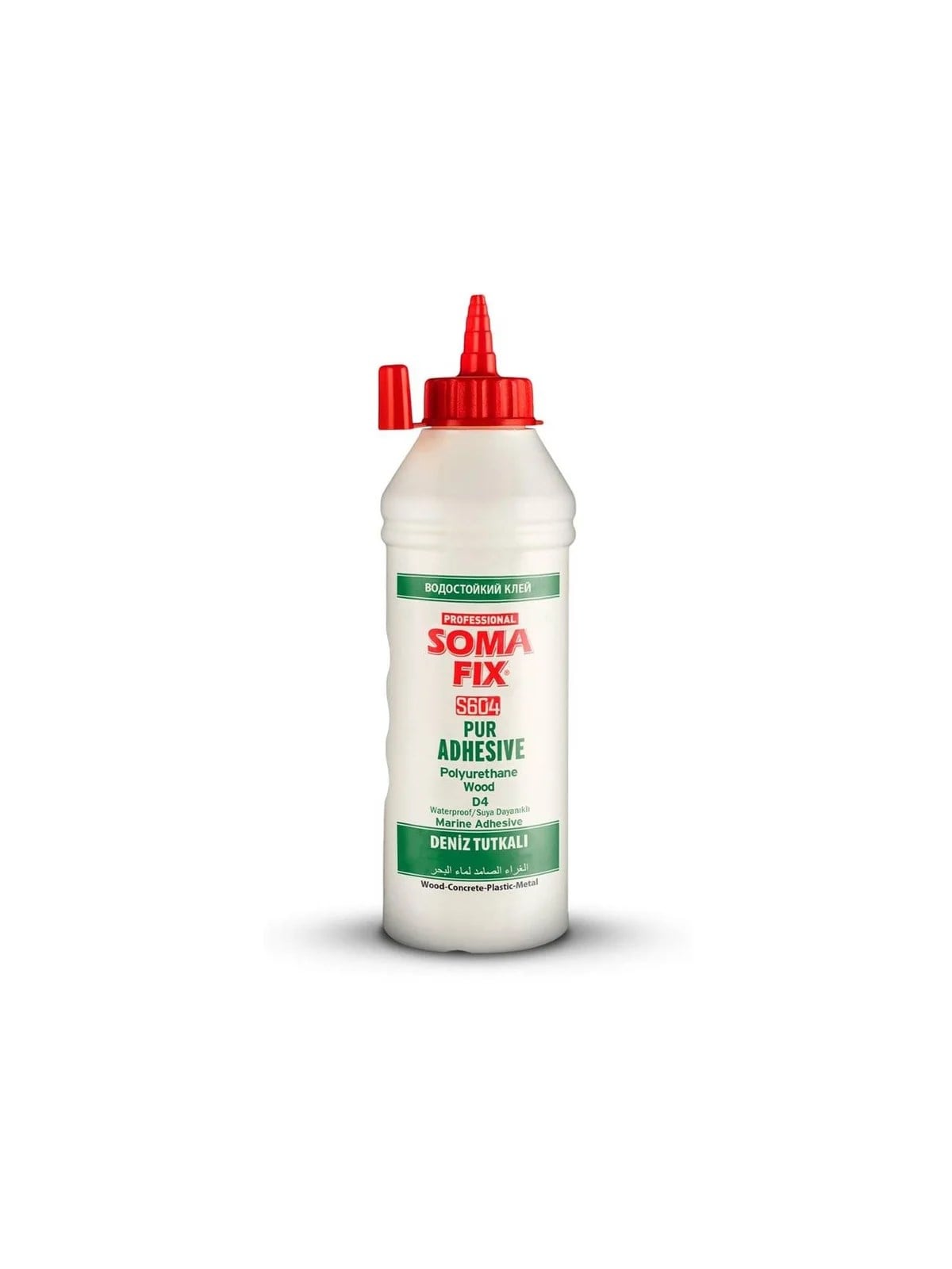 SOMAFİX S604 Deniz Tutkalı D4 500gr Şeffaf