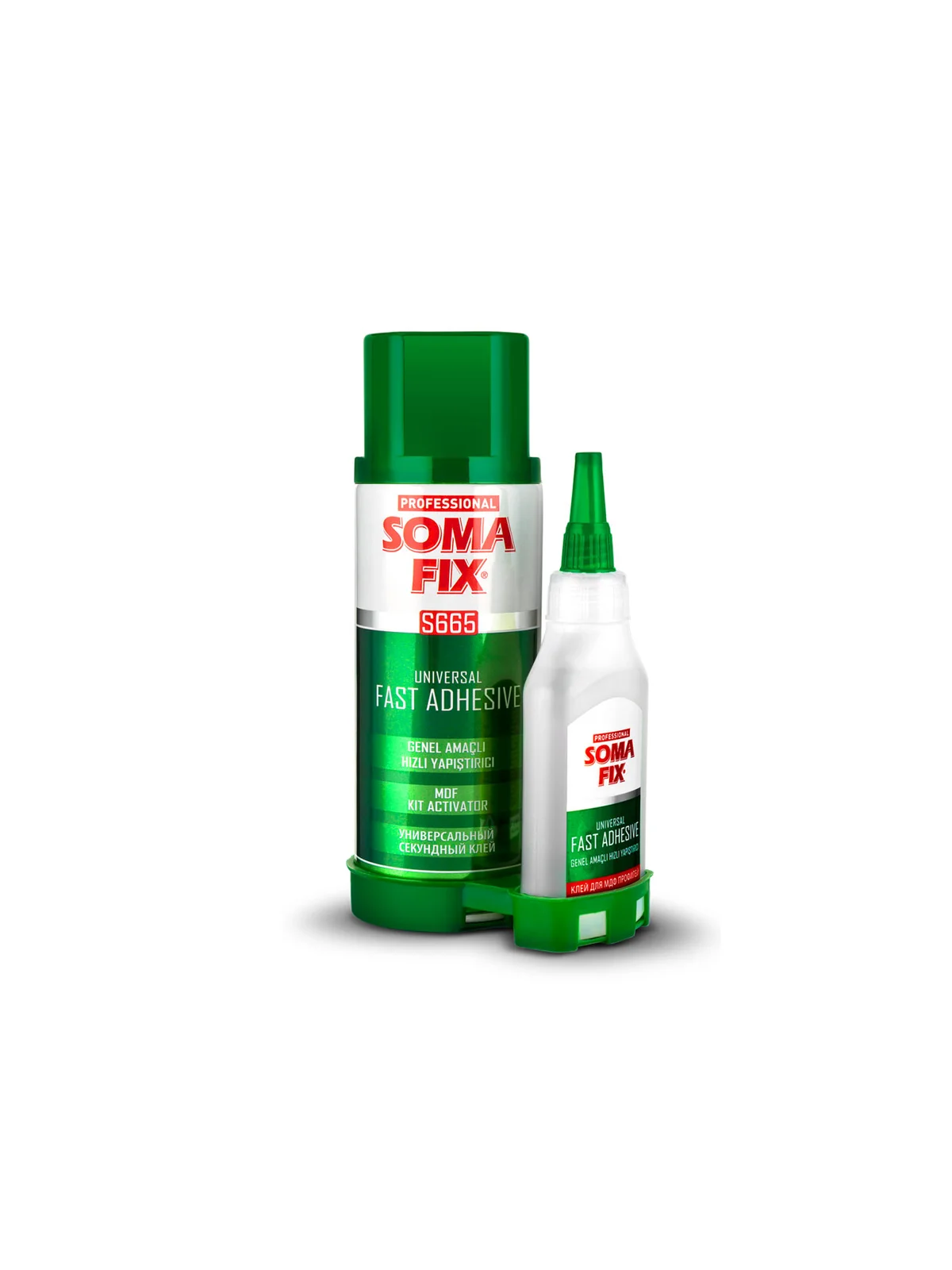 SOMAFİX S665 MDF Hızlı Yapıştırıcı Set 400ml + 100gr