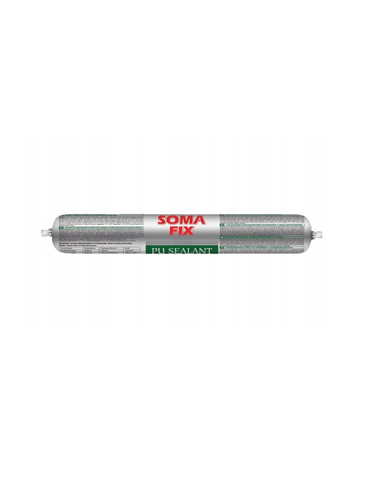 SOMAFİX S752 Poliüretan Mastik Sosis Siyah 600ml