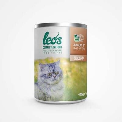 Somon Parça Etli Soslu Yetişkin Kedi Konservesi 24 Adet 400 Gr