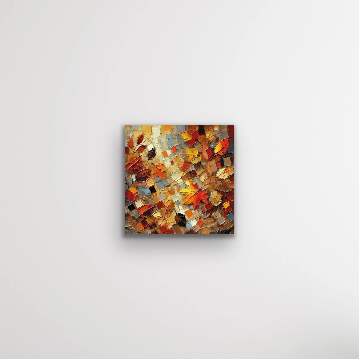 Sonbahar Mevsimi Kanvas Tablo 60x60cm