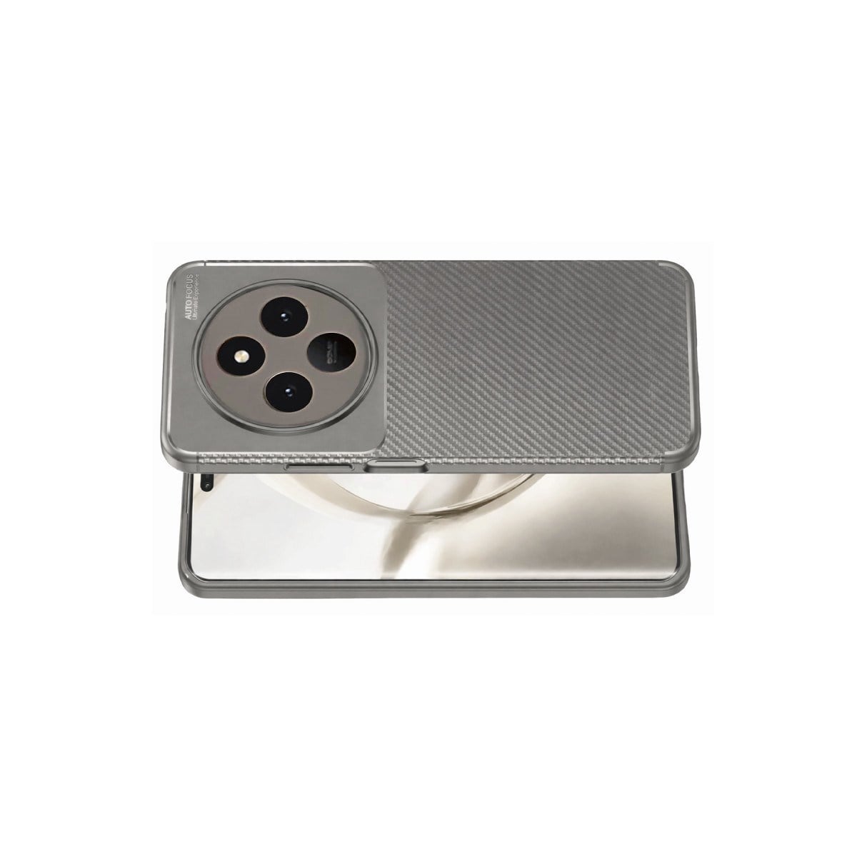 Spark 30 Kılıf Auto Focus Karbon Kapak - Gri