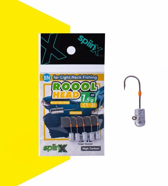 Spiinx Roool Head Jighead 1.5gr 8 Numara İğne  5li Paket