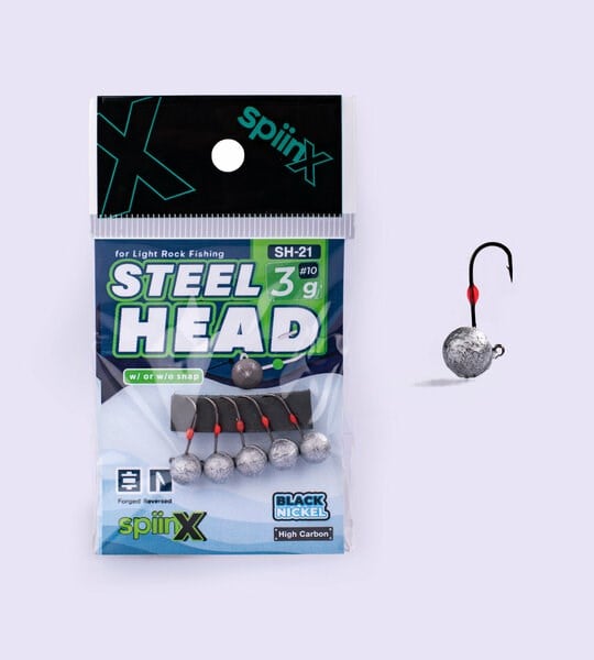 Spiinx Steel Head Jighead İğne No:10 5li Paket - 3 GR