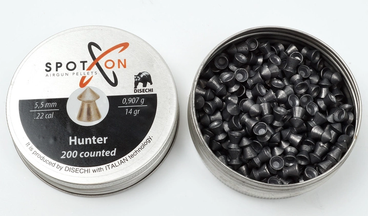 Spoton Hunter 14 Grain 5,5 mm Havalı Saçması 200 Adet