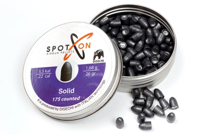 Spoton Solid 26 Grain 5,5 mm Havalı Saçması 175 Adet