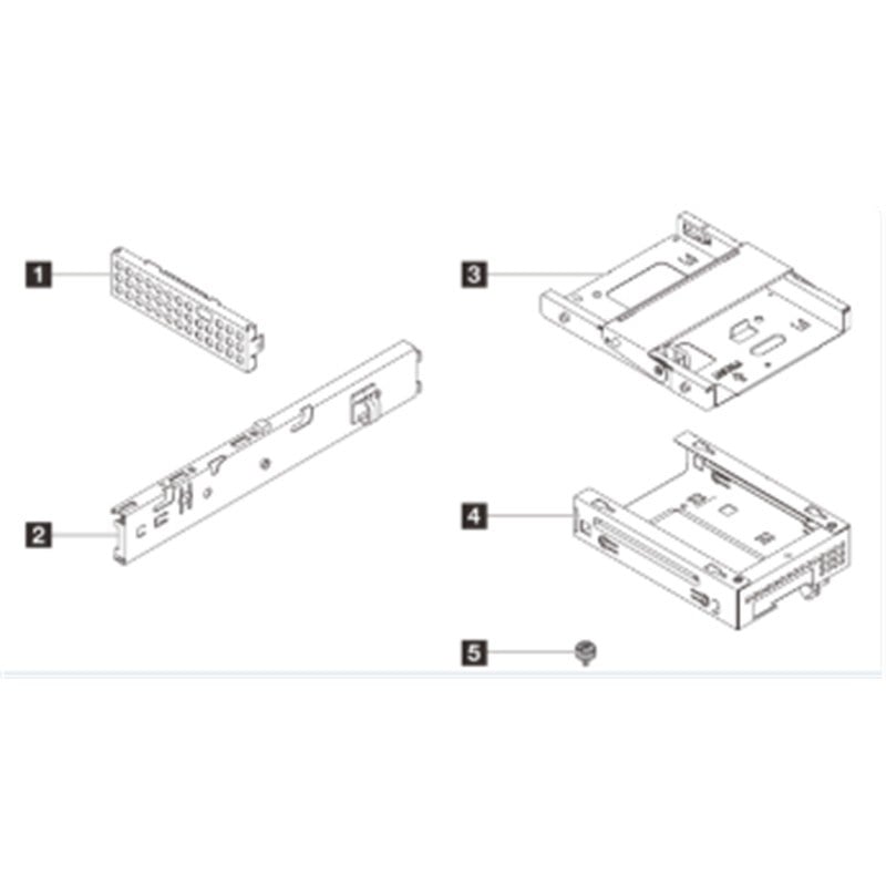 ST45 V3 1x3.5 HDD + ODD Cage Kit 4XF7A96626