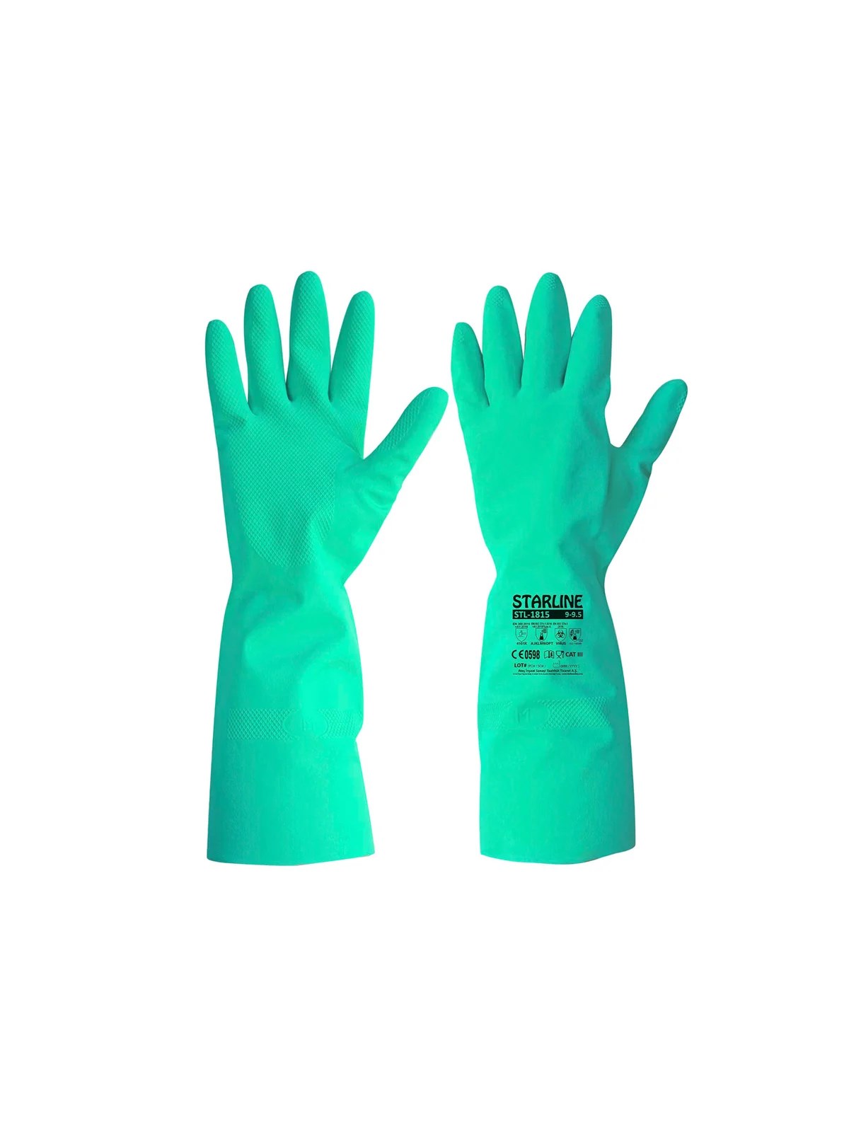 Starline Yeşil Asit Eldiveni 38cm No:10 STL-1815