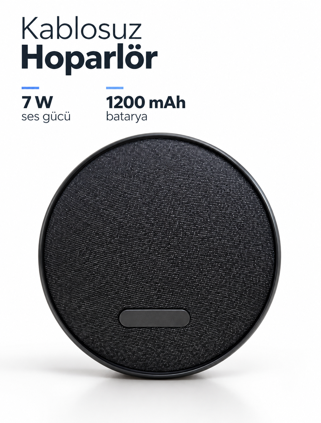 Stereo Eşleştirme Destekli Kablosuz Hoparlör Bluetooth USB ve TF Kart Uyumluluğu