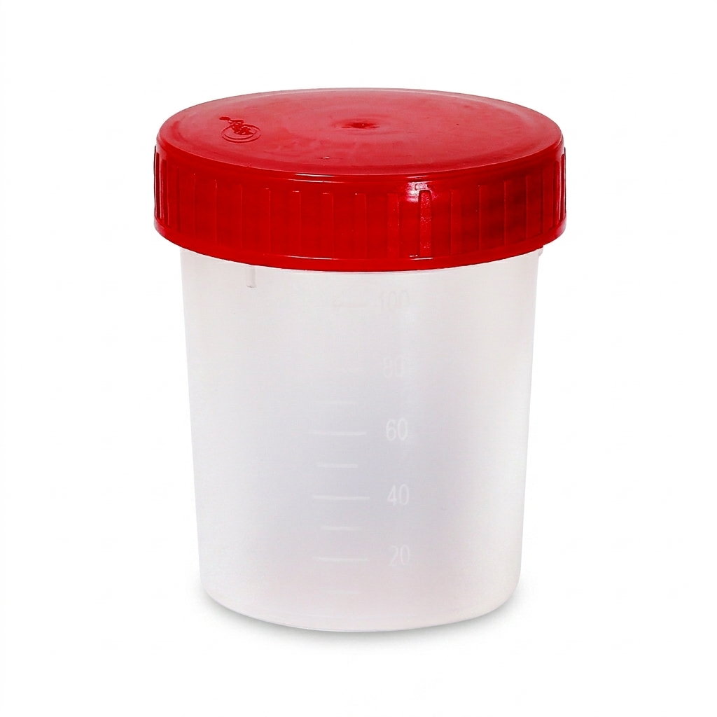 Steril Paketli İdrar Numune Kabı -100 ML