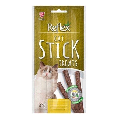 Stick Hindili ve Kuzulu Tahılsız Kedi Ödül Çubuğu 3x5 Gr