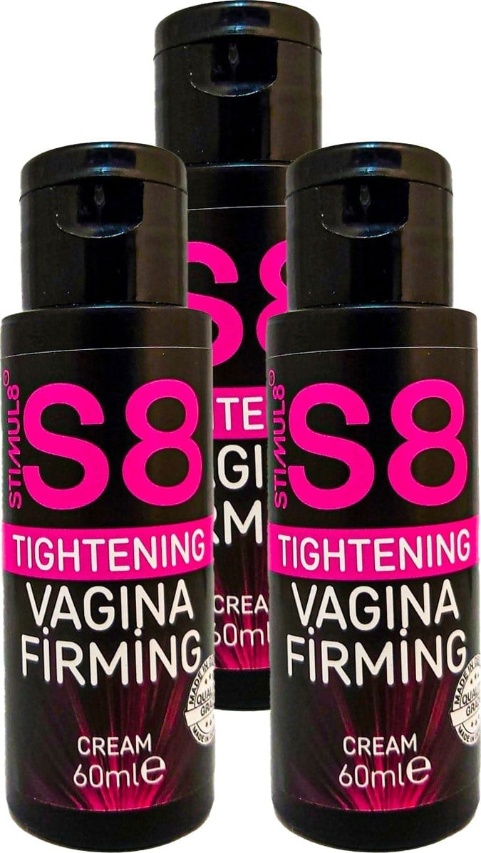 Stımul8 (S8) 3 Adet Genitalbölgesıkılaştırma Kremi Vajinakremi 60 ml Bayan