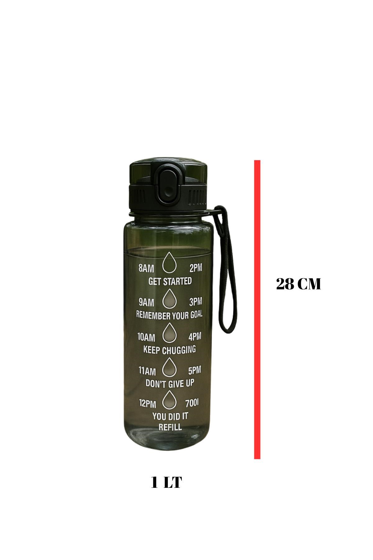 Suluk & Su Şişesi & Sporcu Matara Mor 1000 ml