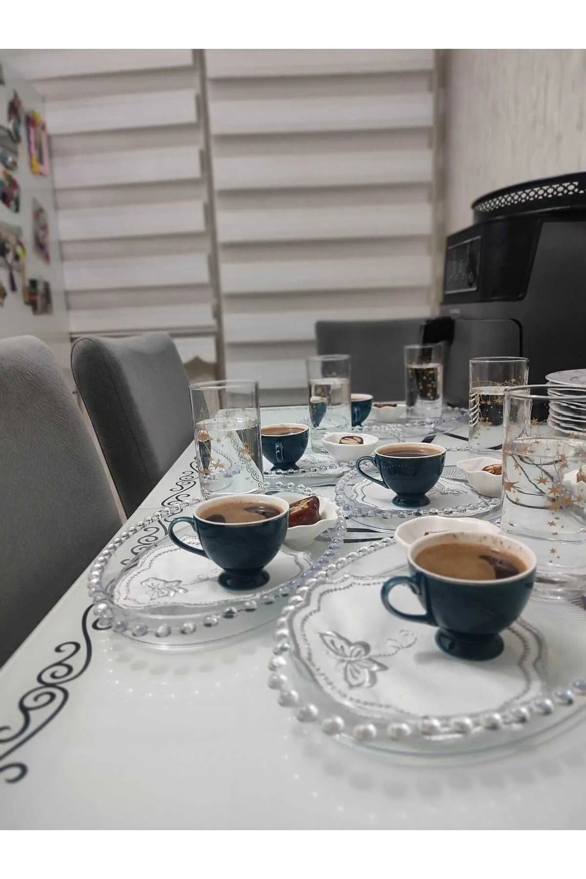 Sunumluk Peçete, Kokteyl Peçetesi, Kahve Yanı Sunumluk, Bardak Altlığı 6 Adet Sunum Peçetesi