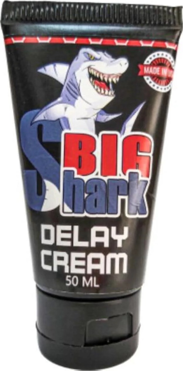 Süper Big Shark Del.ay Masaj ve Bakım Kremi 50 ml x 1 Adet