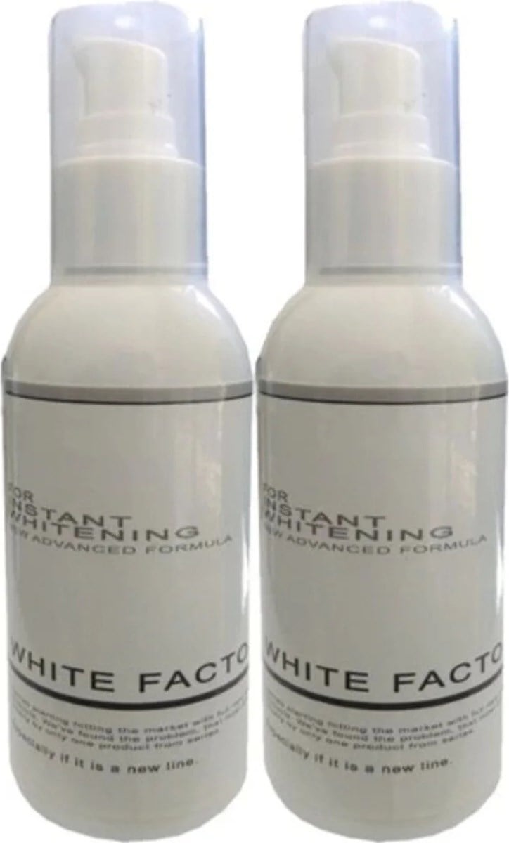 Süper White Factor For Instant Whitening - Krem 120 ml x 2 Adet
