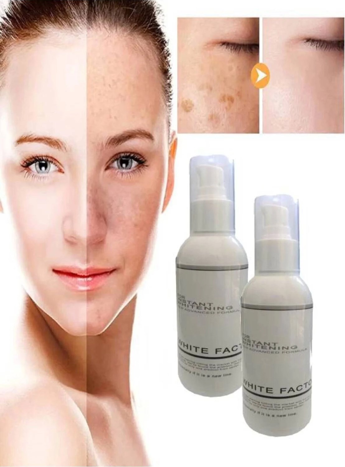 Süper White Factor For Instant Whitening Cilt Bakım Kremi 120 ml Krem x 2 Ad