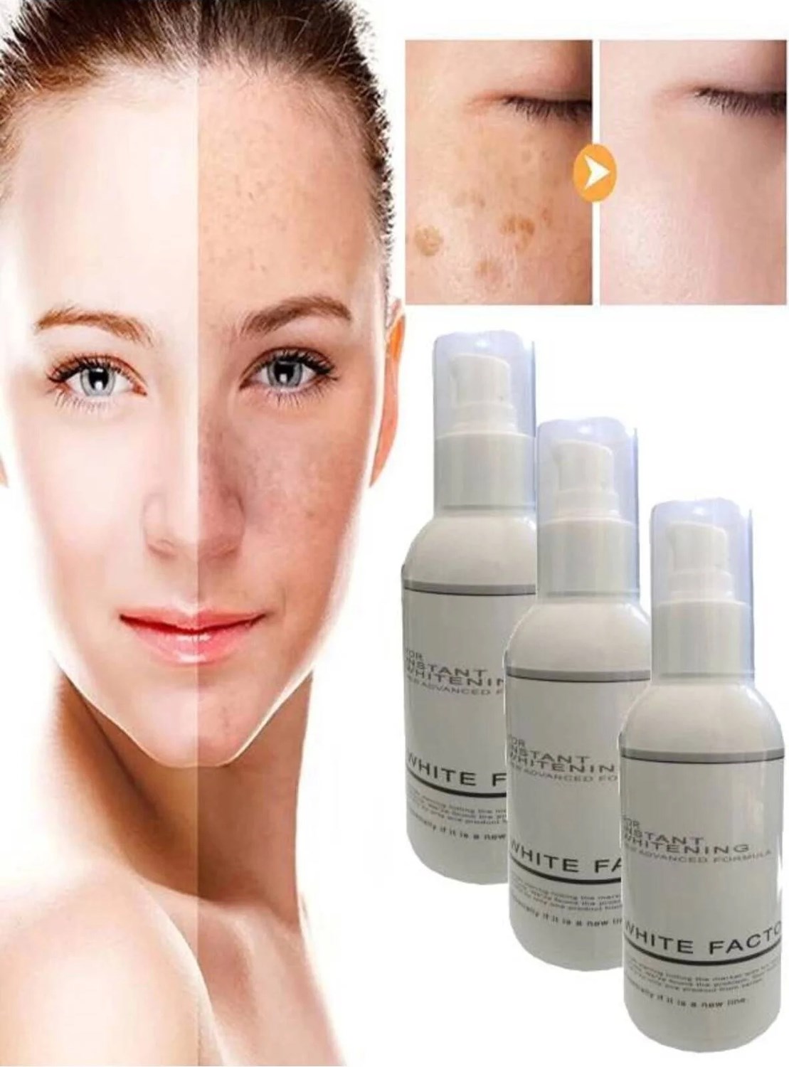 Süper White Factor For Instant Whitening Cilt Bakım Kremi 120 ml Krem x 3 Ad