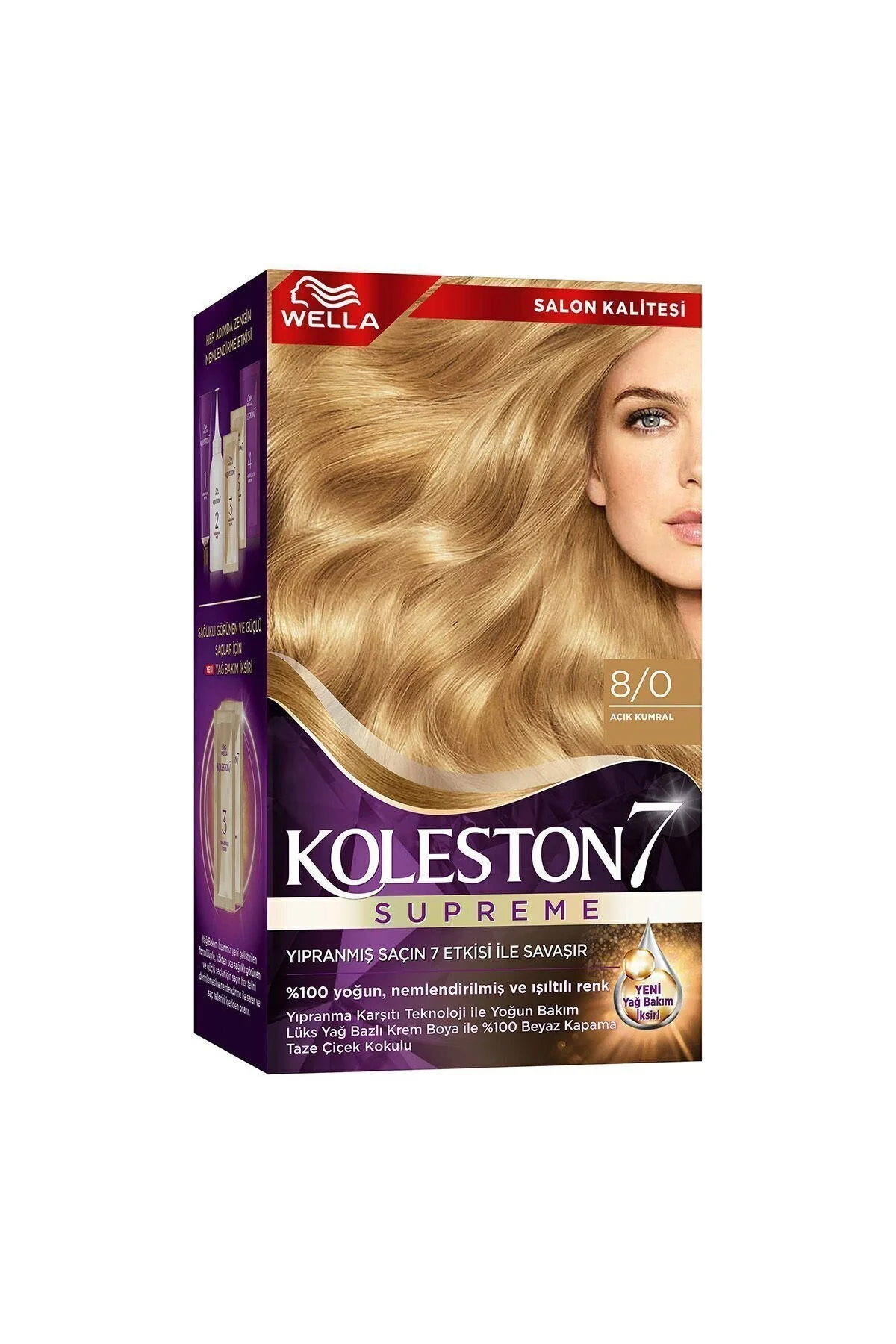 Suprime Kit Saç Boyasi & No: 8/0 Açık Kumral