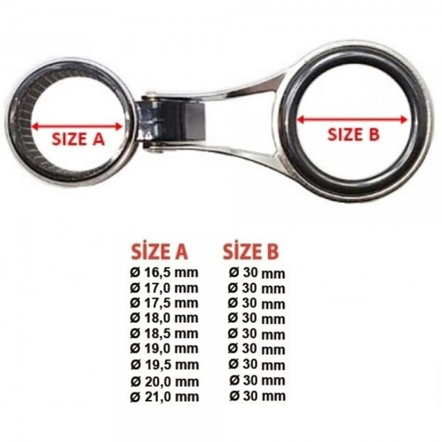 SURF HALKA 4. Parça Katlanır - 20.00MM