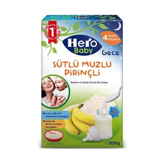 Sütlü-Pirinç-Muz 200 Gr