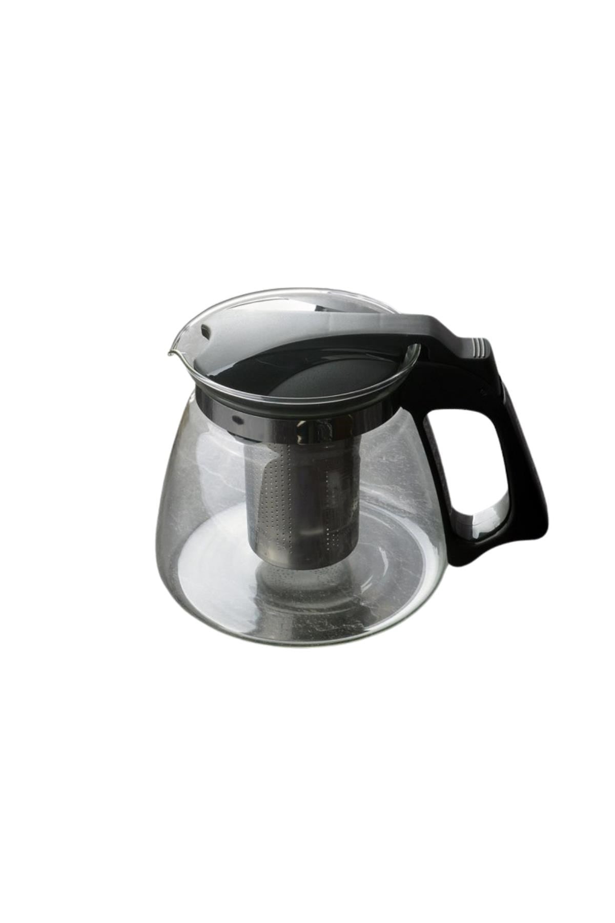 Süzgeçli Cam Demlik 1100 ml